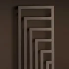 Încălzitor electric pentru prosoape din oțel cu design modern Made in Italy - Potentia Viadurini