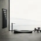 Încălzitor electric pentru prosoape din oțel cu design modern Made in Italy - Potentia Viadurini