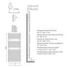Incalzitor hidraulic pentru prosoape din Otel Carbon Ocru Made in Italy - Tepore Viadurini