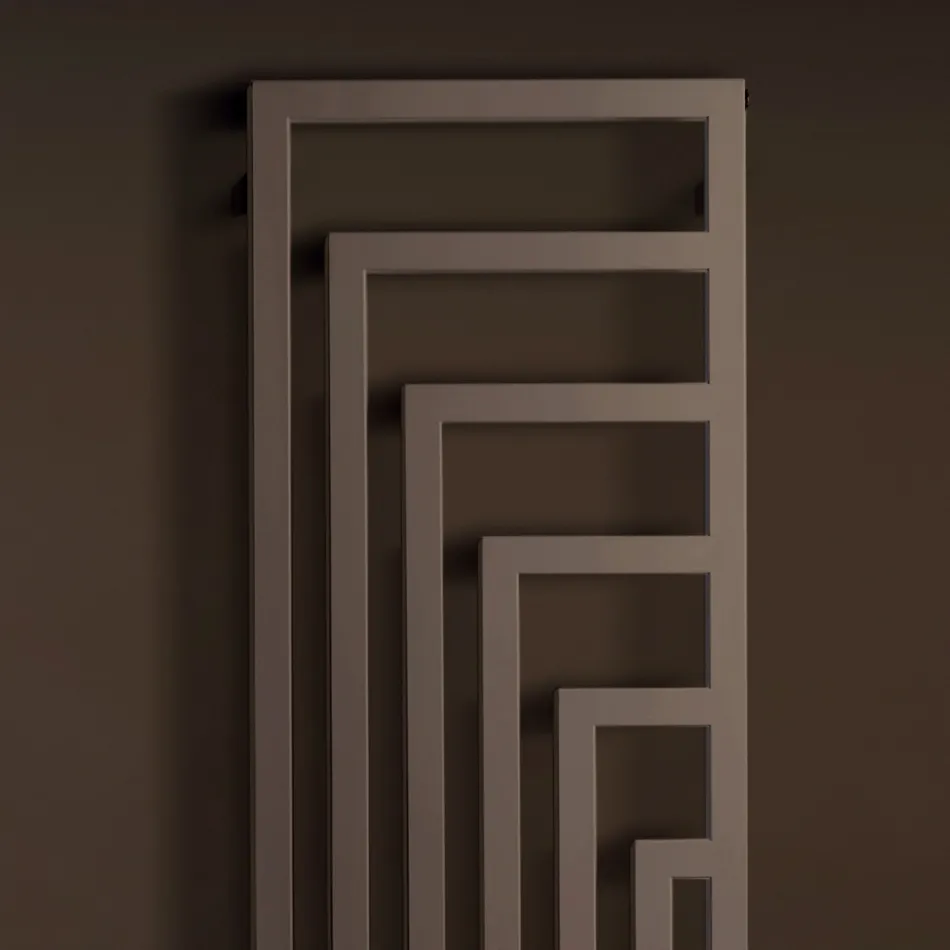 Încălzitor hidraulic pentru prosoape din oțel cu design modern Made in Italy - Potentia Viadurini