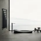 Încălzitor hidraulic pentru prosoape din oțel cu design modern Made in Italy - Potentia Viadurini