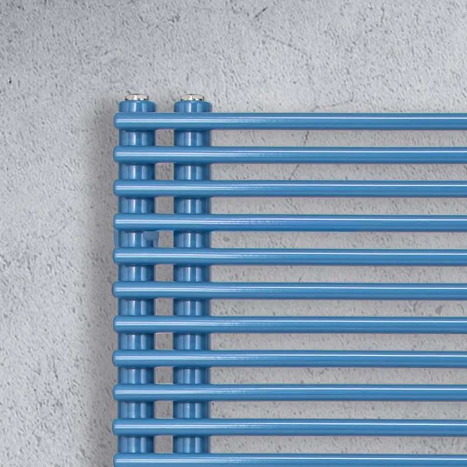 Încălzitor de prosoape din oțel carbon cu sistem electric - alune Viadurini