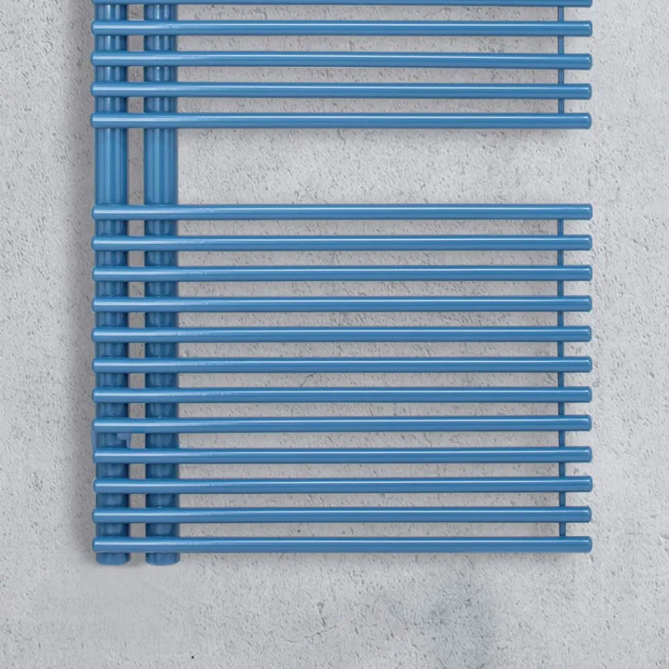 Încălzitor de prosoape din oțel carbon cu sistem electric - alune Viadurini