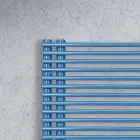 Încălzitor de prosoape din oțel carbon cu sistem mixt - Alune Viadurini