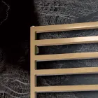 Incalzitoare de prosoape mixte cu linii simple din otel Made in Italy - Fistic Viadurini