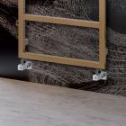 Incalzitoare de prosoape mixte cu linii simple din otel Made in Italy - Fistic Viadurini