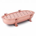 Masa Chafing Dish pentru oale din cupru Made in Italy 45x23 cm - Mariaelena