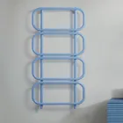 Scara electrica incalzita prosoape din otel plat colorat Made in Italy - Lant Viadurini