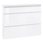 Dulap Pantofi Alb sau Antracit 3 Usi Design Durabil Lemn - Emanuelito Viadurini