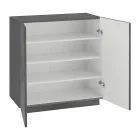 Dulap Pantofi pentru Sufragerie cu 2 Uși din Melaminat Made in Italy - Popilio Viadurini