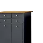 Suport pantofi din lemn furniruit Toulipier Made in Italy - Visnus Viadurini