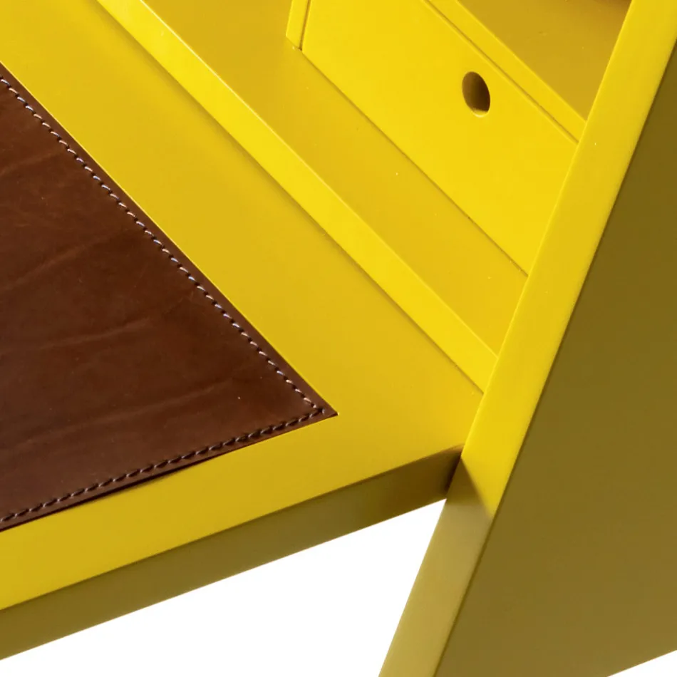 Design Grilli Hemingway a făcut din Italia biroul de lucru din lemn multistrat Viadurini