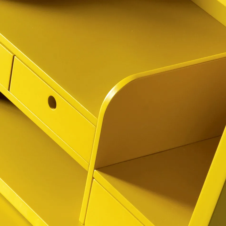 Design Grilli Hemingway a făcut din Italia biroul de lucru din lemn multistrat Viadurini