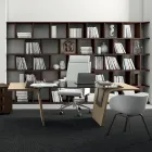 Birou cu blat din sticla Andrea Stramigioli - Frafalla Viadurini