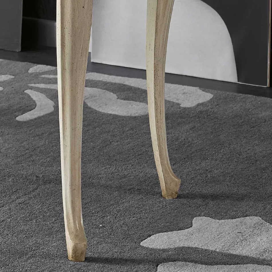 Birou de living din lemn de lux cu 5 sertare Made in Italy - Caligola Viadurini