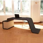 Birou de birou cu sertare de lemn din Italia, Terralba Viadurini