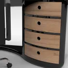 Design birou cu sertare din Italia, Milazzo Viadurini