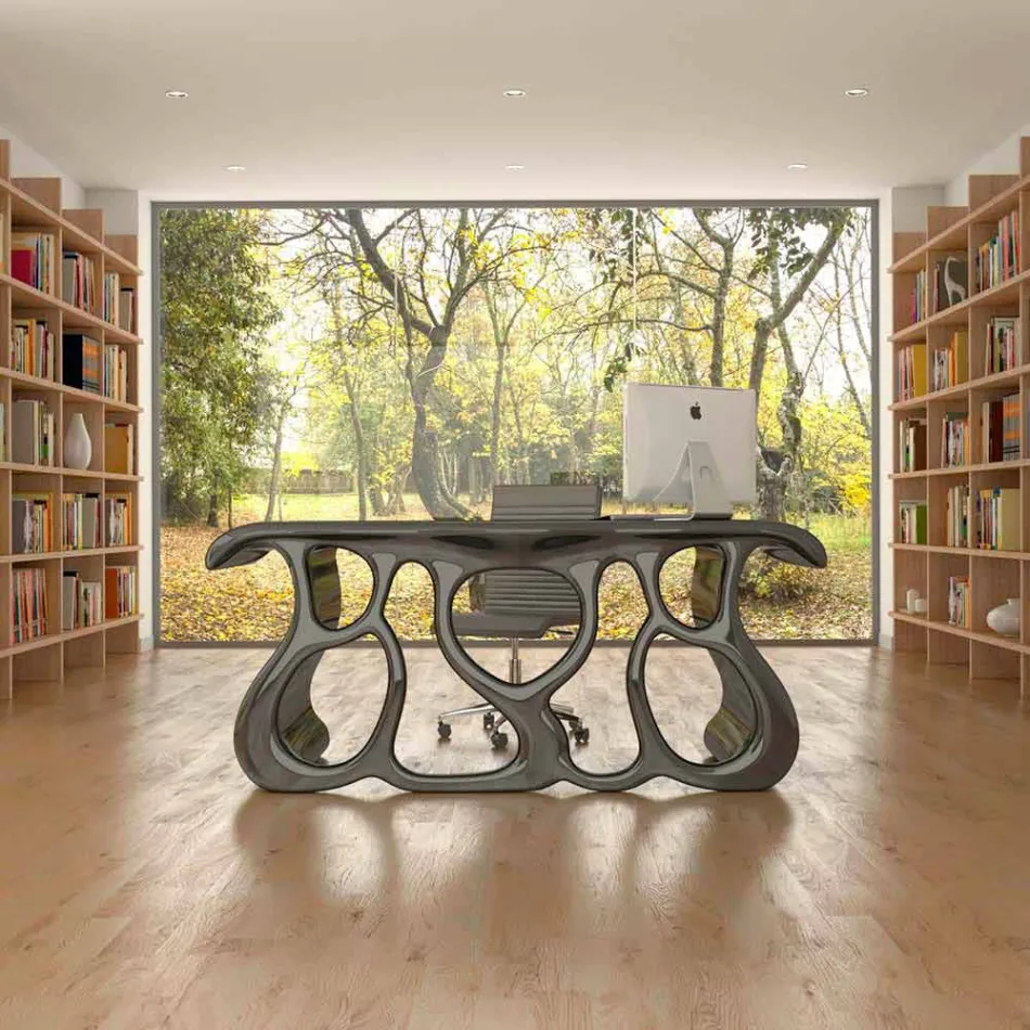 Birou modern de birou de design produs în Italia, Mirto Viadurini