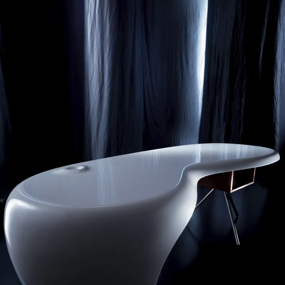 Birou director de Karim Rashid din poliuretan in diverse finisaje - James Viadurini