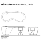 Birou director de Karim Rashid din poliuretan - James Viadurini