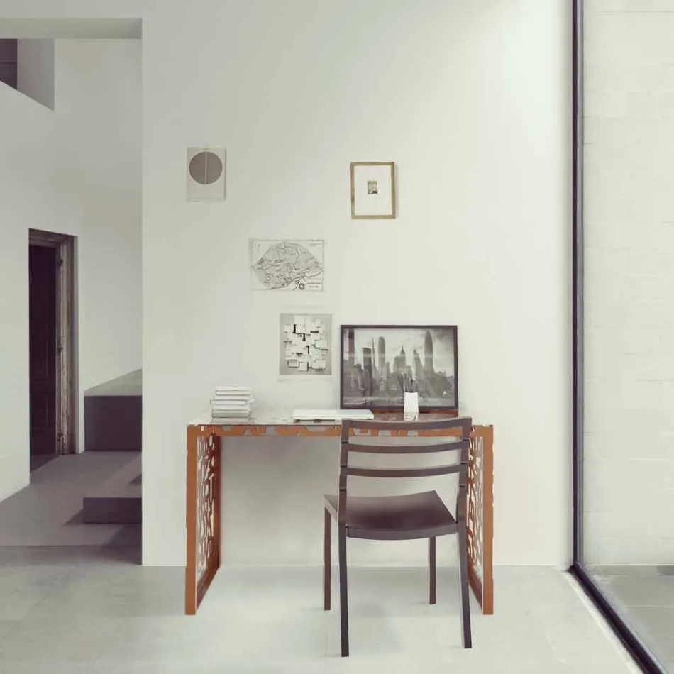 Birou Kattedra Letters &quot;O cascadă&quot; 120x65x75 Mabele Viadurini