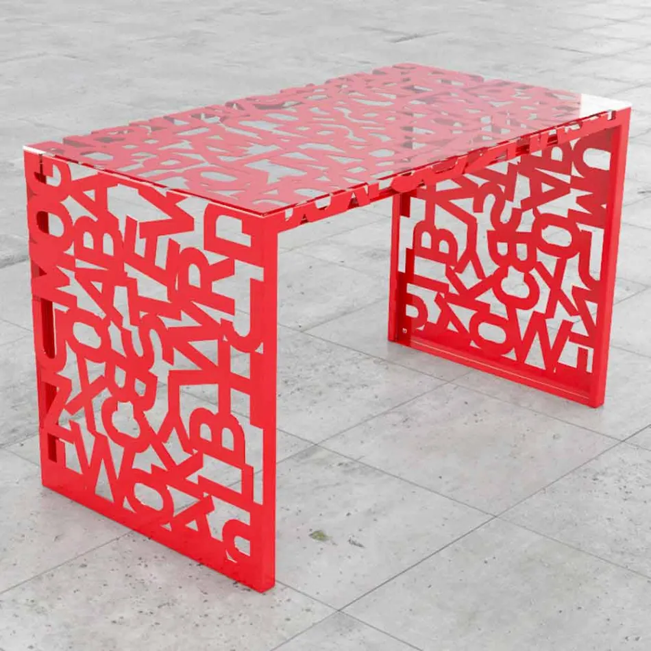 Birou Kattedra Letters &quot;O cascadă&quot; 120x65x75 Mabele Viadurini