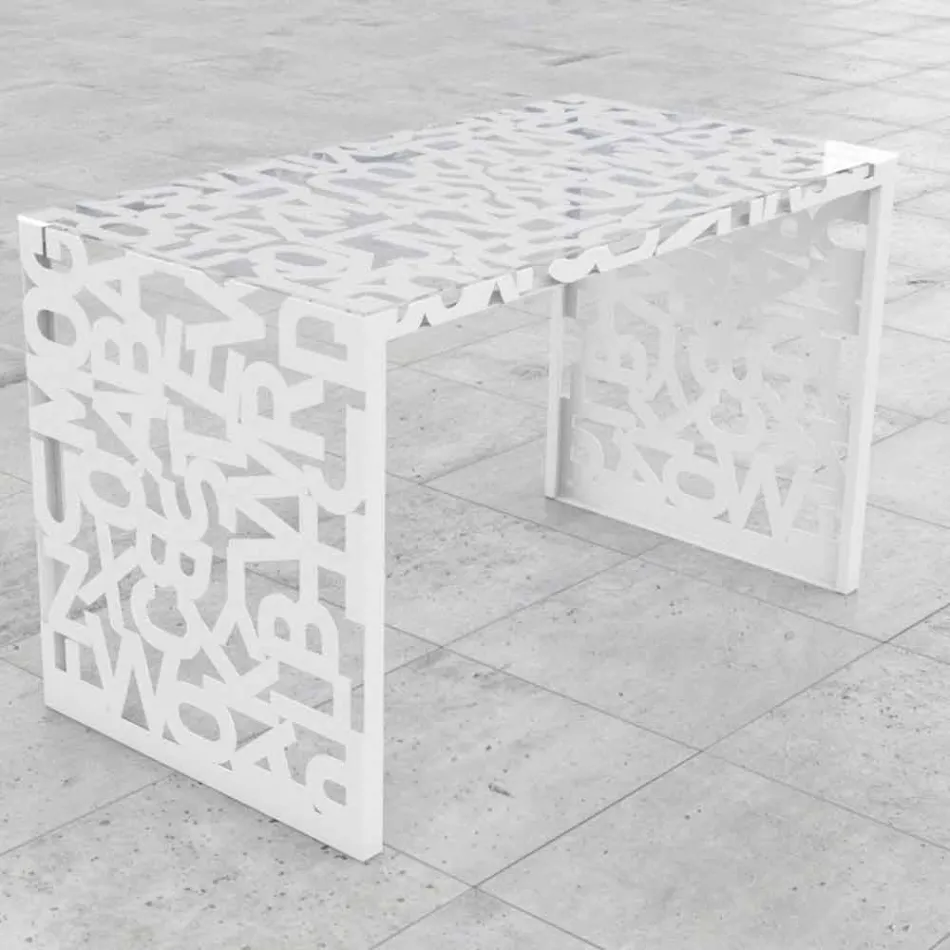 Birou Kattedra Letters &quot;O cascadă&quot; 160x80x75 Mabele Viadurini