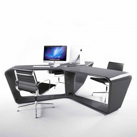 Birou de birou cu mai multe stații, design modern, Ta3le Viadurini