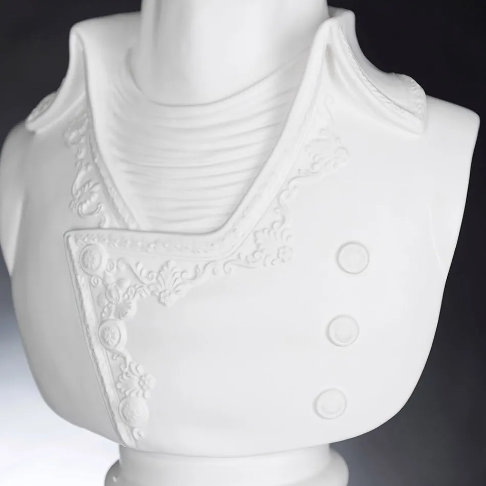 Sculptură de design ceramică lucrată manual Boris Viadurini