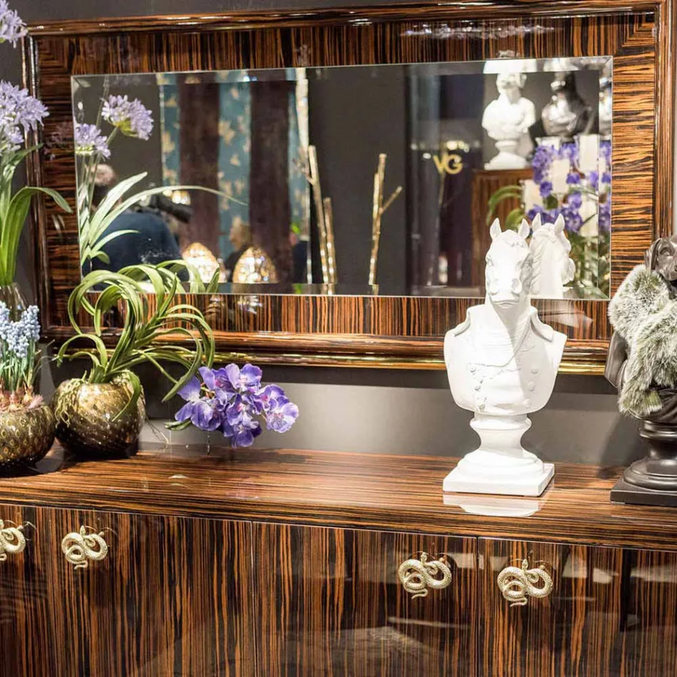 Sculptură de design ceramică lucrată manual Boris Viadurini