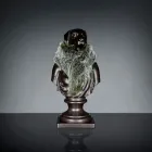 Sculptură artizanală din ceramică neagră 100% Made in Italy Fabas 2 Viadurini