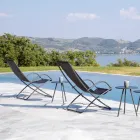 Scaun de gradina pliabil din otel galvanizat Made in Italy 2 piese - Hobbit Viadurini