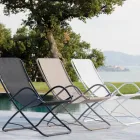 Scaun de gradina pliabil din otel galvanizat Made in Italy 2 piese - Hobbit Viadurini