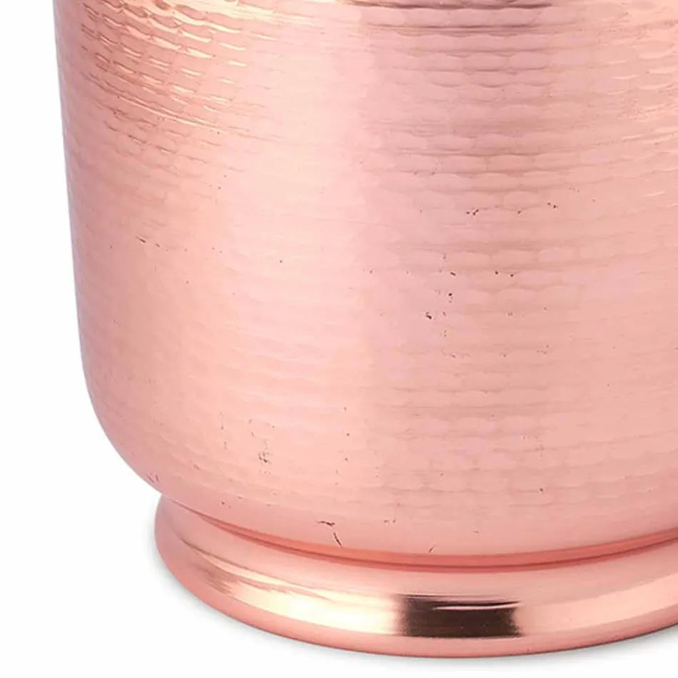 Ice Cup Wine Design în cupru lustruit sau verde de 20 cm - Gennarino Viadurini