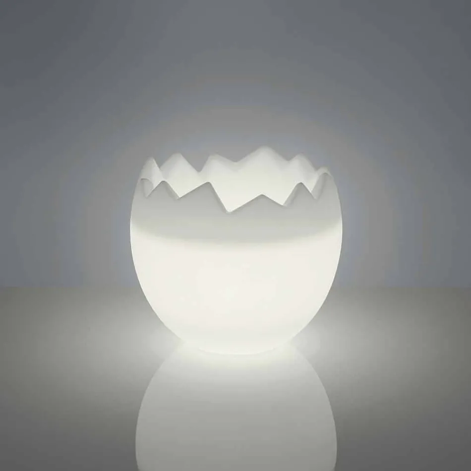 Găleata de gheață Kalimera Slide alb strălucitor făcută în Italia Viadurini