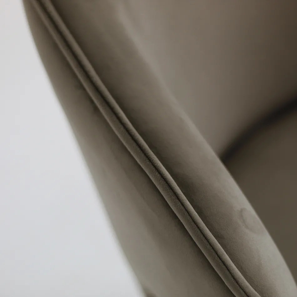 Scaun cu sezut si spatar complet tapitat Made in Italy - Adria Viadurini