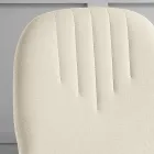 Scaun cu sezut din material monococ si picioare conice Made in Italy - Nezoku Viadurini