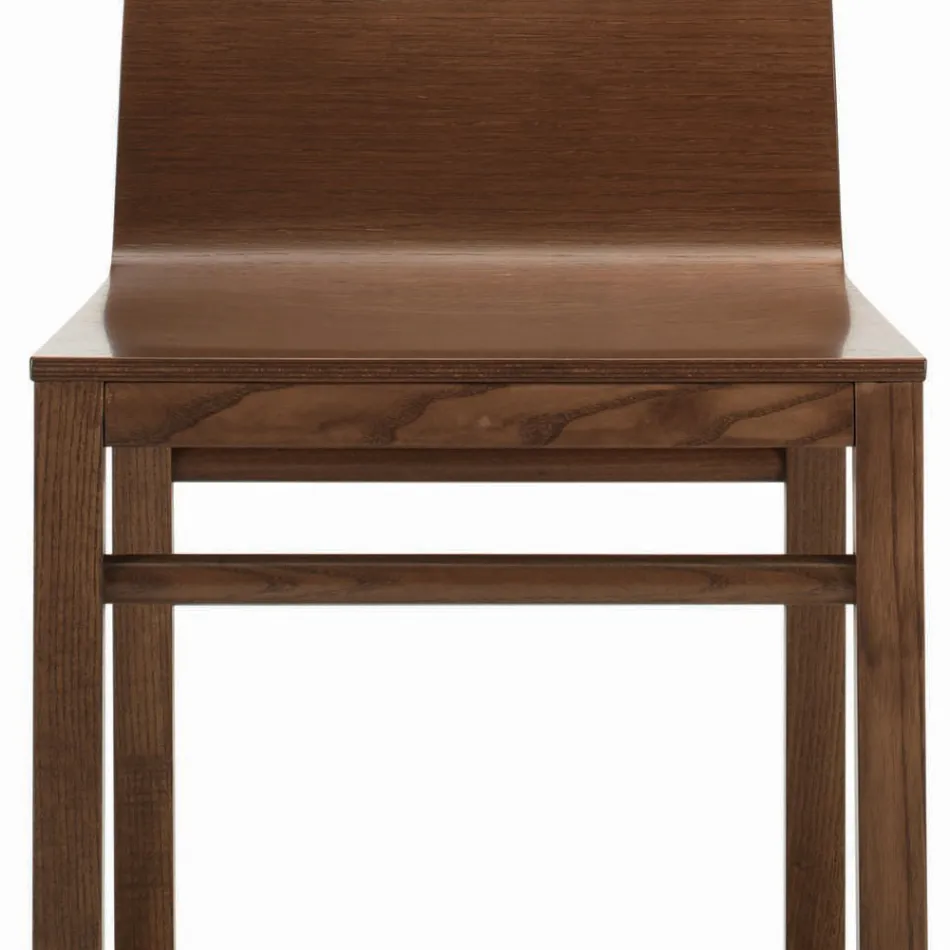 Scaun cu Structură de Frasin și Coji de Stejar Made in Italy - Emilia Viadurini