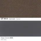 Scaun de bucătărie cu cotiere din țesătură și lemn Made in Italy - Marchesi Viadurini