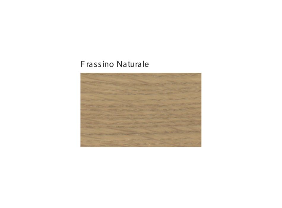 Scaun de bucatarie din lemn masiv de fag si piele ecologica design italian - Rosita Viadurini