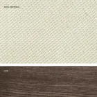 Scaun de bucatarie de design din lemn si material fabricat in Italia, Egizia Viadurini