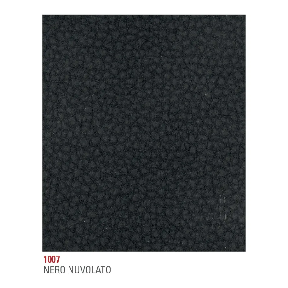 Scaun de bucatarie tapitat in intregime din piele ecologica Made in Italy, 2 bucati - Maria Viadurini