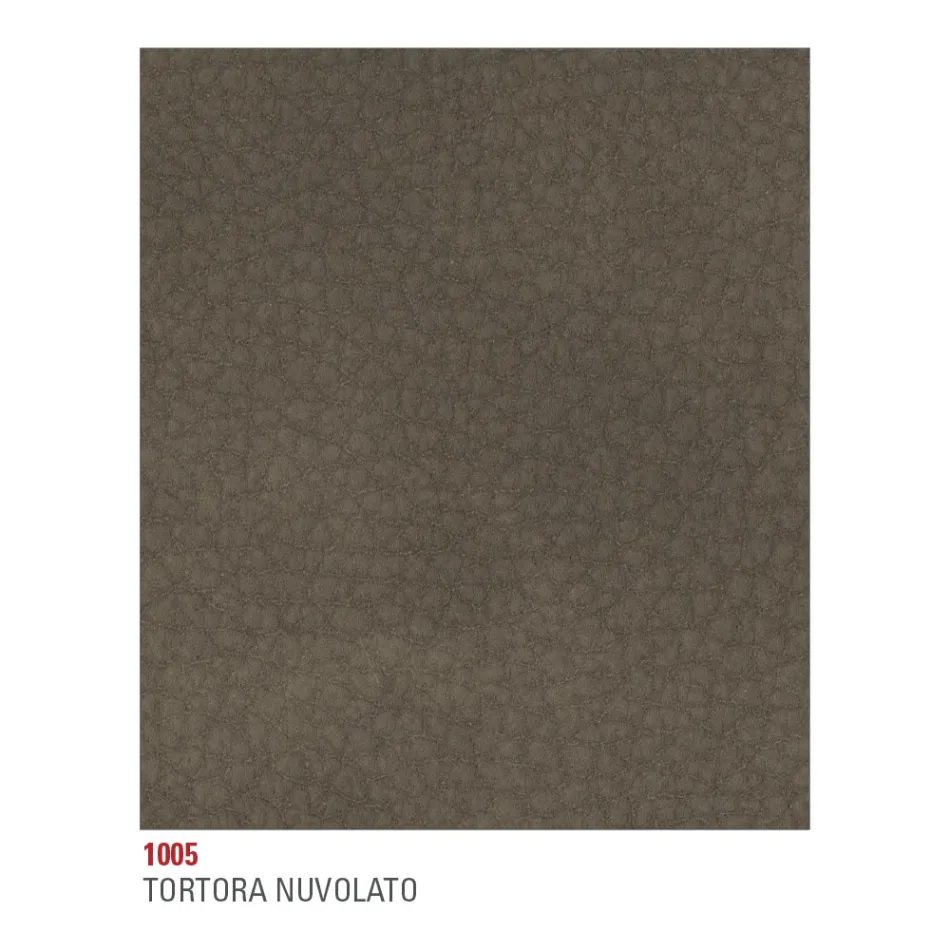 Scaun de bucatarie tapitat in intregime din piele ecologica Made in Italy, 2 bucati - Maria Viadurini