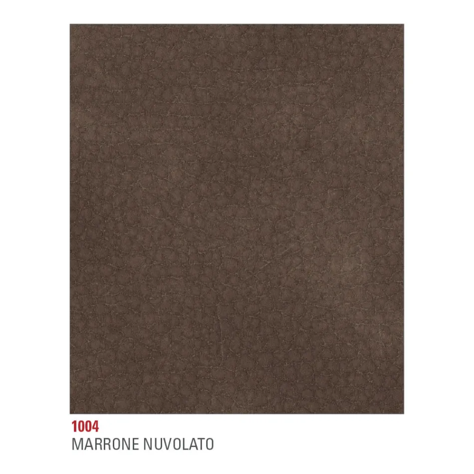 Scaun de bucatarie tapitat in intregime din piele ecologica Made in Italy, 2 bucati - Maria Viadurini