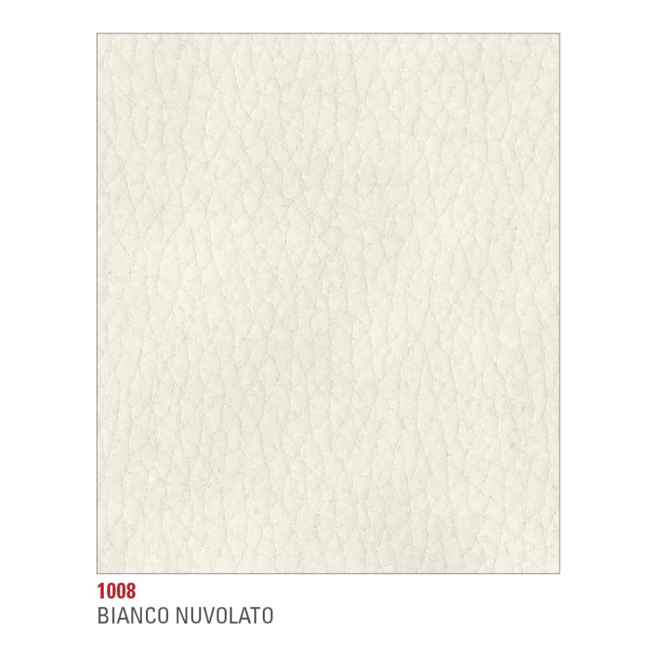 Scaun de bucatarie tapitat in intregime din piele ecologica Made in Italy, 2 bucati - Maria Viadurini