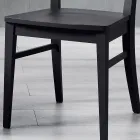 Scaun Bucatarie Lemn Mass De Fag Design Italian Elegant - Rosita Viadurini