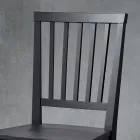 Scaun Bucatarie Lemn Mass De Fag Design Italian Elegant - Rosita Viadurini