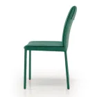 Scaun de Bucatarie Imbracat in Tesatura Made in Italy 4 Bucati - Monnalisa Viadurini