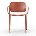 Scaun de exterior cu cotiere metalice Made in Italy 2 piese - Synergy