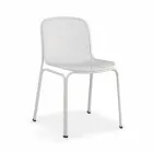 Scaun de stivuit în exterior pentru exterior realizat din Italia, 4 piese - Prunella Viadurini